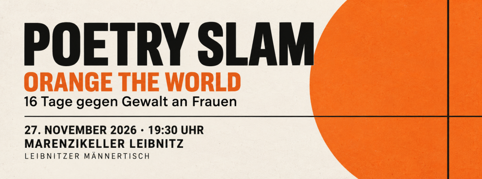 Poetry Slam: Orange the World